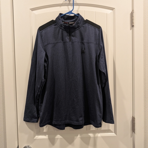 Spyder Men's Navy Blue Jacket - Picture 1 of 5